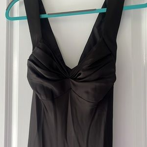 Calvin Klein size 4 floor length black dress